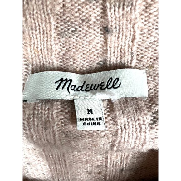 Madewell mock neck wool‎ pink sweater - Picture 5 of 8